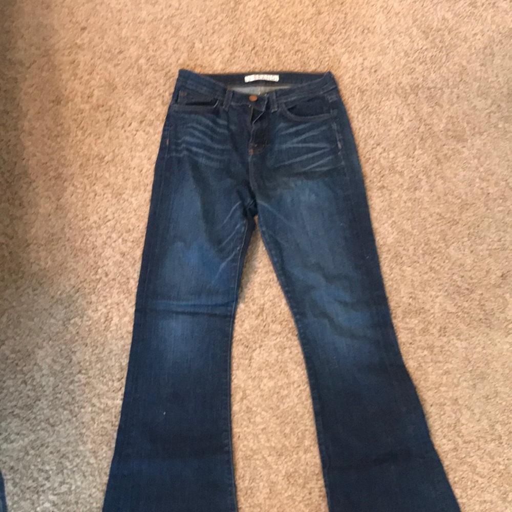 J brand bell bottom jeans